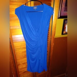 American Living Royal Blue Midi Dress Size 8